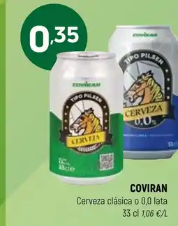 Coviran COVIRAN Cerveza clásica o 0,0 lata oferta