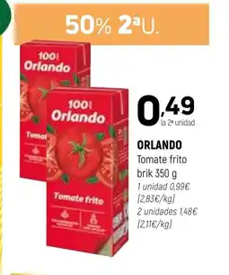 Coviran ORLANDO Tomate frito brik oferta