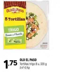 Coviran OLD EL PASO Tortillas trigo oferta