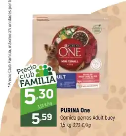 Coviran PURINA One Comida perros Adult buey oferta