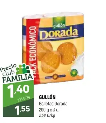 Coviran GULLÓN Galletas Dorada oferta