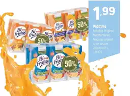Coviran PASCUAL Bifrutas Original Mediterráneo, tropical original o sin azúcar oferta