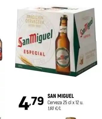 Coviran SAN MIGUEL Cerveza oferta