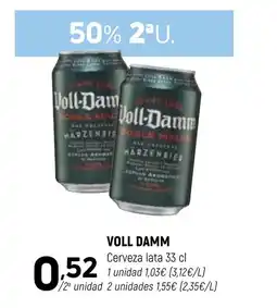 Coviran VOLL DAMM Cerveza lata oferta