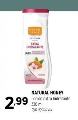 Coviran NATURAL HONEY Loción extra hidratante oferta