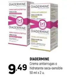 Coviran DIADERMINE Crema antiarrugas o hidratante seca-sensible oferta