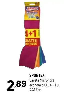Coviran SPONTEX Bayeta Microfibra economic XXL oferta