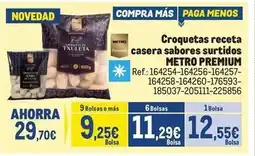 Makro Premium - croquetas receta casera sabores surtidos oferta