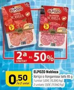 Coviran Elpozo - xorico o llonganissa talls oferta