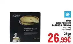 Makro La abuela candida - tarta queso y pistacho oferta