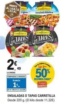 E.Leclerc Carretilla - ensaladas oferta