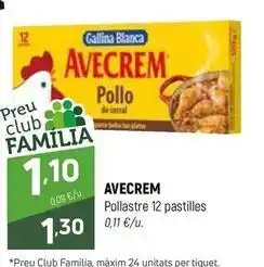 Coviran Gallina blanca - avecrem oferta