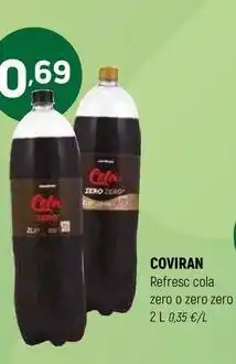 Coviran Coviran - refresc cola zero o zero zero oferta