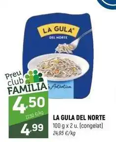 Coviran La gula del norte - 100 g x 2 u. (congelat) oferta