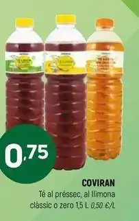 Coviran Coviran - té al préssec, al llimona clàssic o zero oferta
