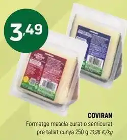 Coviran Coviran - queso mezcla cura oferta