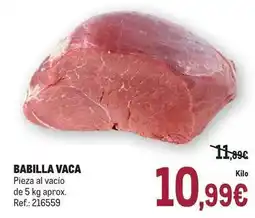 Makro Babilla vaca oferta