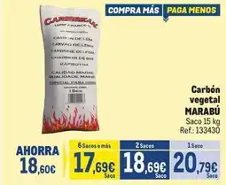 Makro Marabu - carbón vegetal oferta