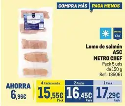 Makro Chef select - lomo de salmon oferta