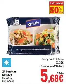 Makro Krissia - 24 barritas oferta