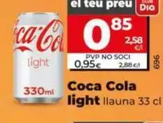 Dia Coca cola - light oferta