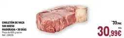 Makro Chuletón de vaca sin hueso oferta