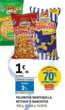 E.Leclerc Tosfrit - palomitas mantequilla, ketchup o manchitos oferta