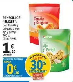 E.Leclerc Ifa eliges - panecillos oferta