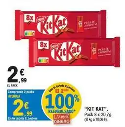 E.Leclerc Nestlé - kit kat oferta