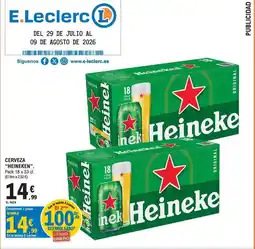 E.Leclerc Heineken - cerveza oferta