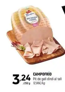 Coviran Campofrío - pit de gall dindi al tall oferta