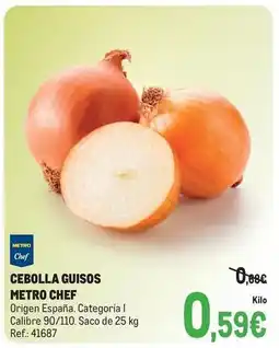 Makro Chef select - cebolla guisos oferta