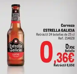 Makro Estrella galicia - cerveza oferta
