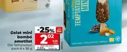 Dia Dia temptation - helado mini bombón almendrado oferta