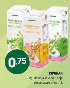 Coviran Coviran - beguda soja, civada o soja sense sucre afegit oferta