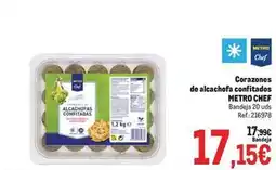 Makro Chef select - corazones de alcachofa confitados oferta