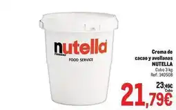 Makro Nutella - crema de cacao y avellanas oferta