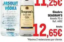 Makro Seagram's - ginebra oferta