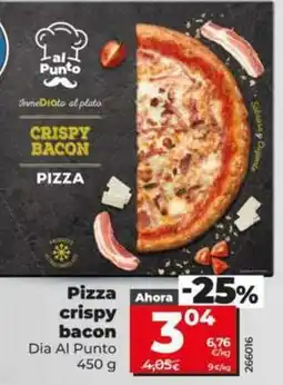 Dia Dia al punto - pizza crispy bacon oferta