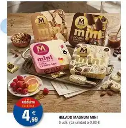 E.Leclerc Algida - helado magnum mini oferta