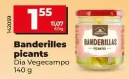 Dia Dia vegecampo - banderillas picantes oferta