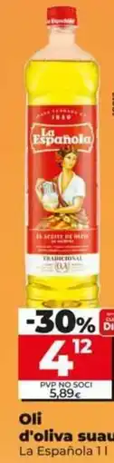 Dia La española - aceite de oliva suave oferta