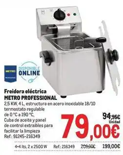 Makro Control - freidora electrica oferta