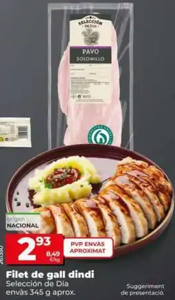 Dia Seleccion de dia - solomillo de pavo oferta