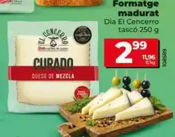 Dia Dia el cencerro - queso curado oferta