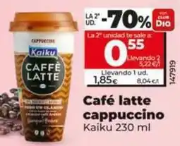 Dia Kaiku - café latte cappuccino oferta