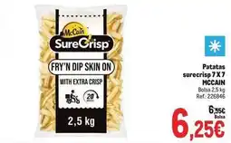 Makro Mccain - patatas surecrisp 7 x 7 oferta