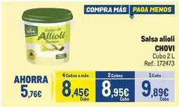 Makro Chovi - salsa alioli oferta