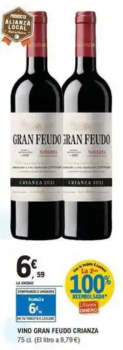 E.Leclerc Gran feudo - vino crianza oferta