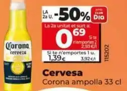 Dia Corona - cerveza oferta